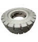 Lốp đặc Mr Solid 16x6-8 màu trắng, không tạo vệt, non-marking-solid-tires